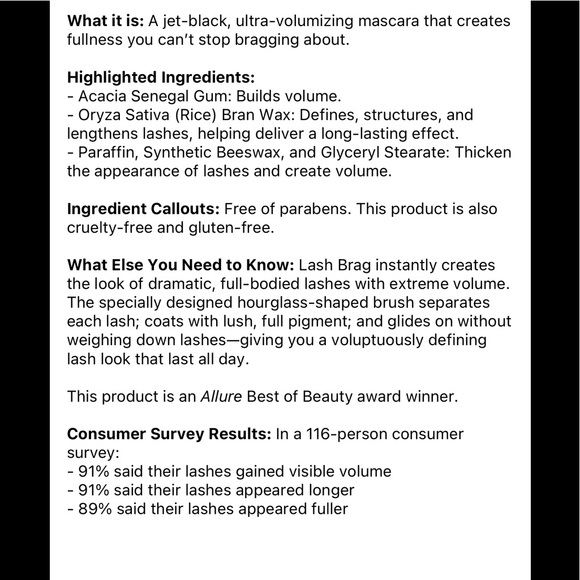 Pick 8/$50 Anastasia Beverly Hills LashBrag Jet-black Volumizing Mascara… - Picture 5 of 6